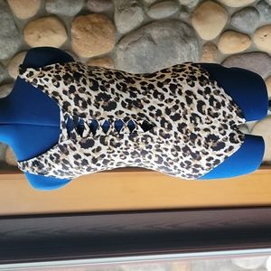 Bleu Rod Beattie One Piece lace down Swimsuit